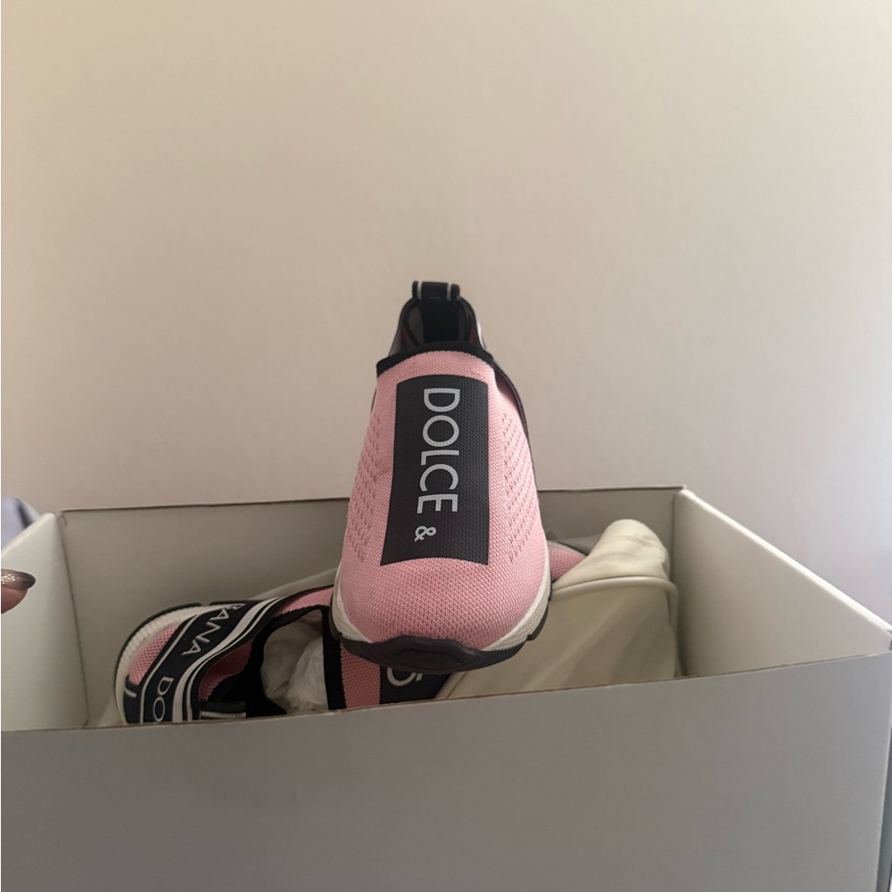 Dolce & Gabbana Kids Pink Sneakers